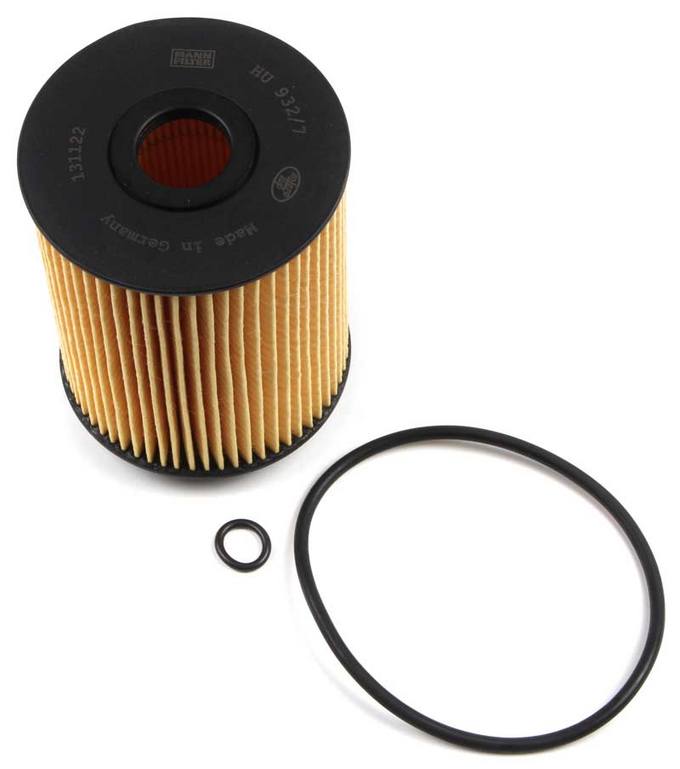 VW Engine Oil Filter 077115562 - MANN-FILTER HU9327X